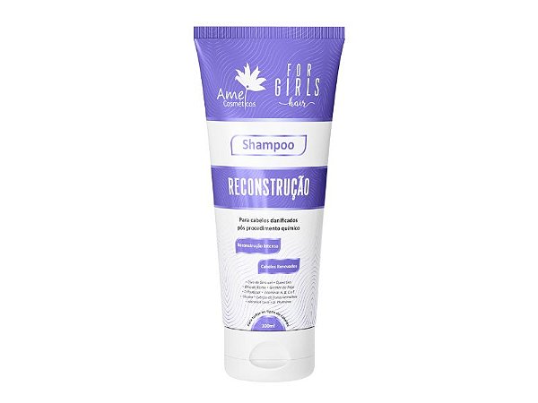 Shampoo Líquido Amei Cosméticos - Reconstrução Intensa