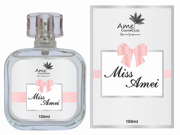 Perfume Amei Cosméticos Miss Amei 100ml