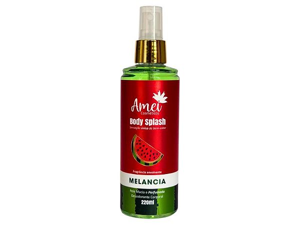 Body Splash Melancia Amei Cosméticos 220ml