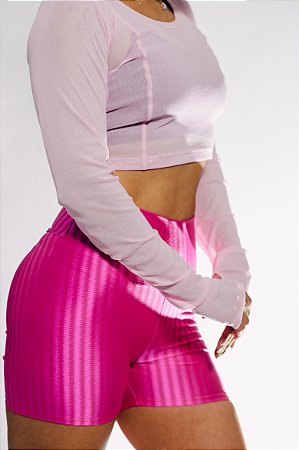 Cropped Manga Longa Tule