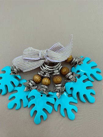 Porta Guardanapo ORNATA TURQUESA - valor unitário