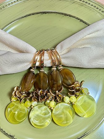 Porta guardanapo VIRTUS PASTILHA PISTACHE - valor unitário