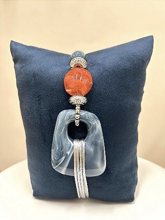 Peso para porta azul