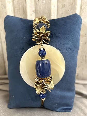 Peso para porta azul