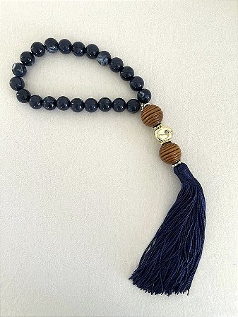 Colar pingente DELICATO azul