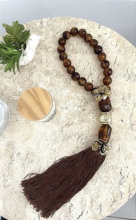 Colar pingente DELICATO caramelo