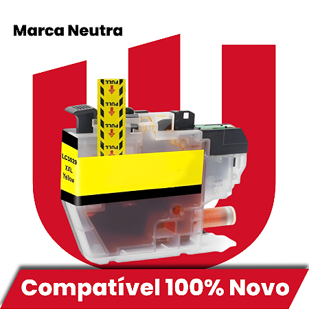 Cartucho de Tinta Compatível com Brother BLC3029XL Amarelo 13ml
