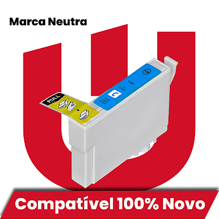 Cartucho de Tinta Compatível com Epson T0632 Ciano 12ml