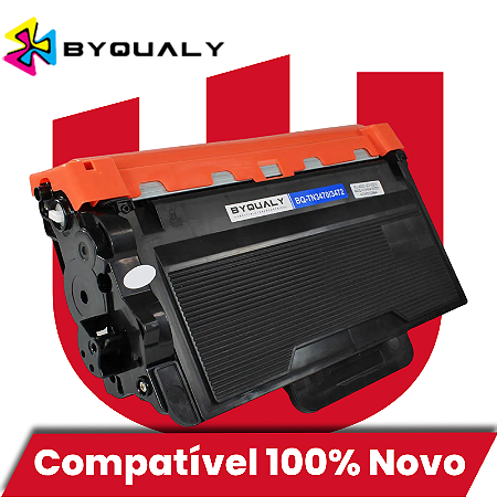 Toner Compatível com Brother TN3470 TN3472 Preto Byqualy 12K