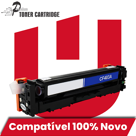 Toner Compatível com HP CF403A 201A Magenta Premium 1.4K