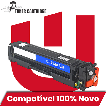 Toner Compatível com HP CF414A sem Chip Preto Premium 2.4K
