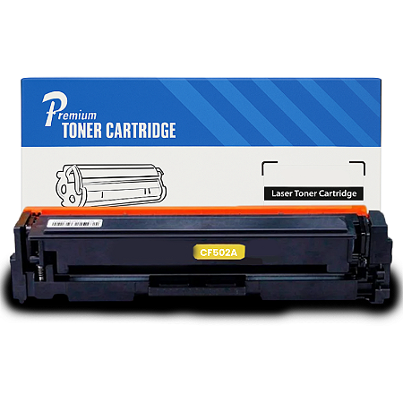 TONER COMPATÍVEL HP CF502A AMARELO PREMIUM 1.3K