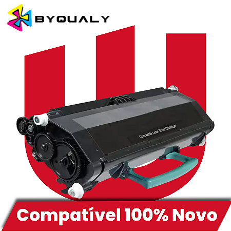Toner Compatível com Lexmark X463 X464 X466 X463X11B Preto Byqualy 15K