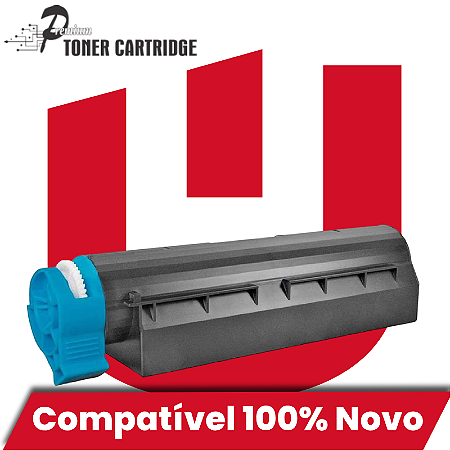 Toner Compatível com OKIDATA B431 B411 Preto Premium 10K