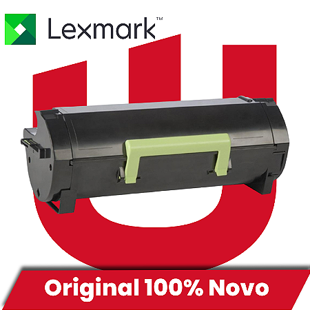 Toner Original Lexmark MX622 56FBH00 Preto 15K