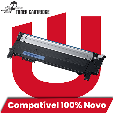 Toner Compatível com Samsung CLT C404S Ciano Premium 1K