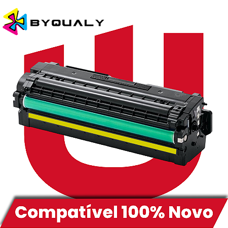 Toner Compatível com Samsung CLT Y506L Amarelo Byqualy 3.5K