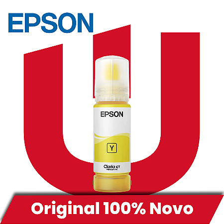 Tinta Original Epson 555 Amarelo Corante 70ml