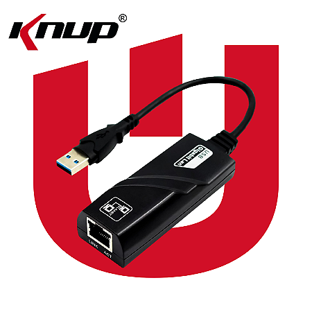 Adaptador de Rede RJ45 USB 2.0 AD105 Knup