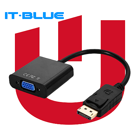 Adaptador Displayport para VGA LE4117 It-Blue