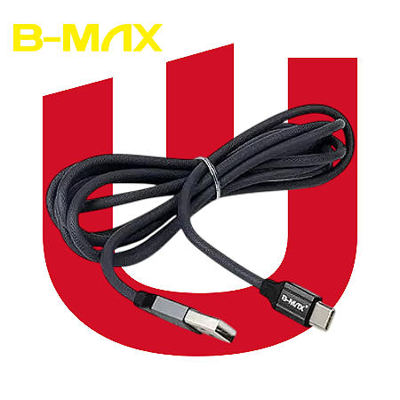 Cabo USB 2.0 Type-C 2M Carga Rápida BM8630 B-Max