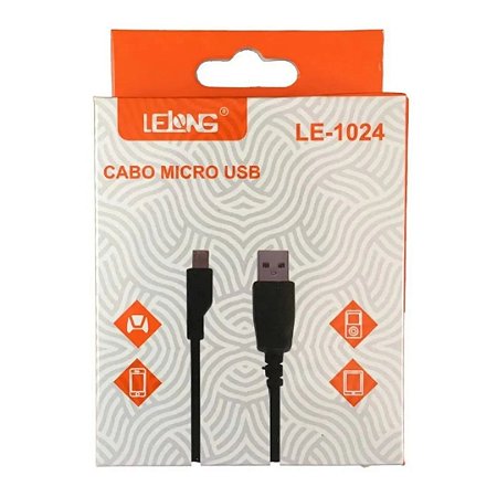CABO MICRO USB V8 1M LELONG LE-1024