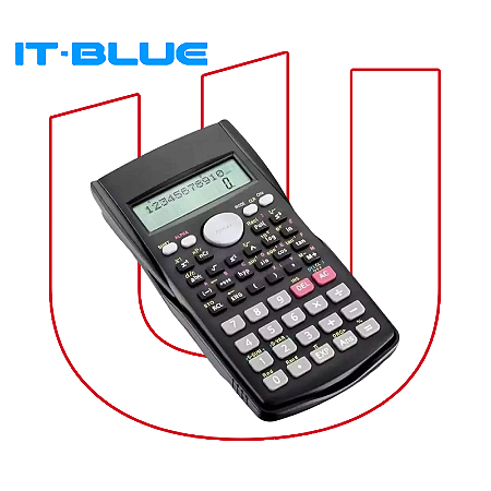 Calculadora Cientifica 240 Funções LE6006 It-Blue