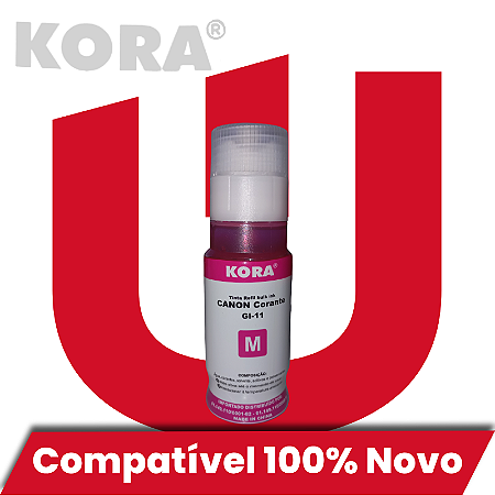 Tinta Compatível com Canon GL11 Magenta Corante Kora 70ml