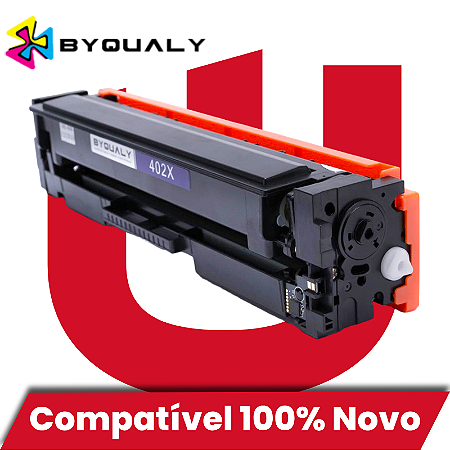 Toner Compatível com HP CF402X CF502X CF202X Amarelo Byqualy 2.3K