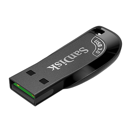 PEN DRIVE SANDISK ULTRA SHIFT 64GB PRETO