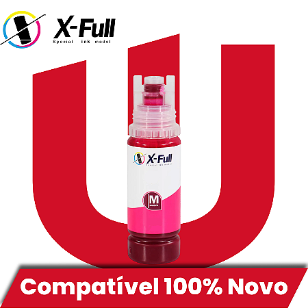 Tinta Compatível com Epson 524 Magenta Corante Xfull 70ml