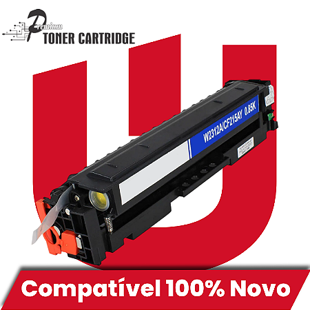 Toner Compatível com HP W2312A com Chip Amarelo Premium 1K
