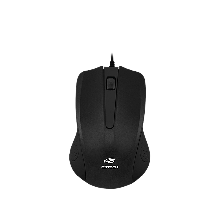 MOUSE ÓPTICO COM FIO MS20BK C3TECH PRETO