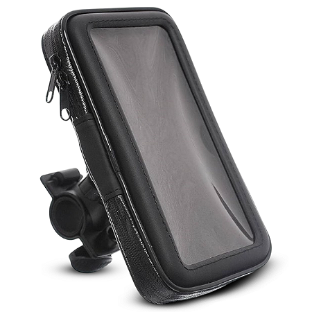 SUPORTE DE CELULAR MOTO E BICICLETA A PROVA D'ÀGUA LE-030D IT-BLUE
