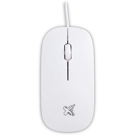 MOUSE COM FIO 1200DPI SURFACE MAXPRINT BRANCO