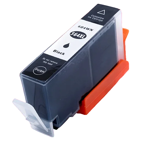 CARTUCHO DE TINTA COMPATÍVEL COM HP 564XL PRETO X-FULL 21,6ML