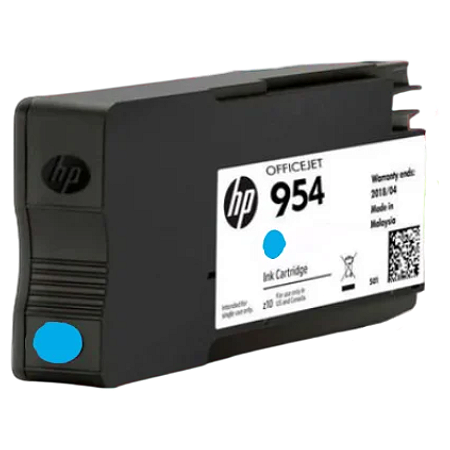 CARTUCHO DE TINTA ORIGINAL HP 954 CIANO 10ML