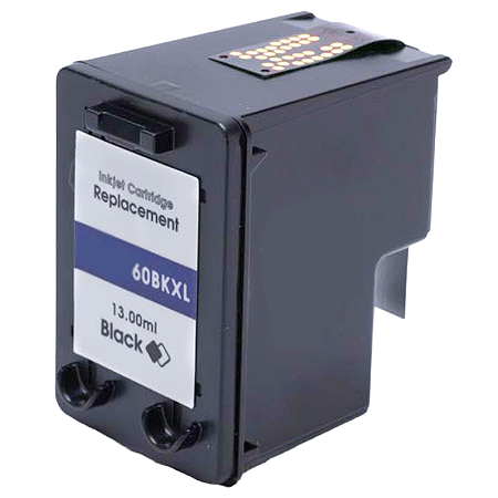 CARTUCHO DE TINTA COMPATÍVEL COM HP 60XL 901XL 675XL PRETO MICROJET 13ML
