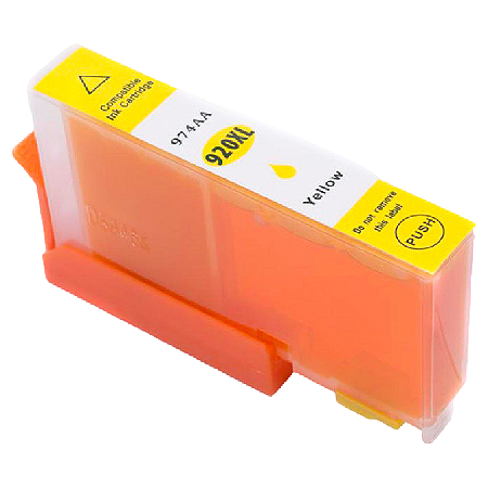 CARTUCHO DE TINTA COMPATÍVEL COM HP 920XL AMARELO MICROJET 13ML