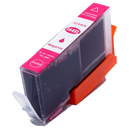 CARTUCHO DE TINTA COMPATÍVEL COM HP 564XL MAGENTA 14,2ML