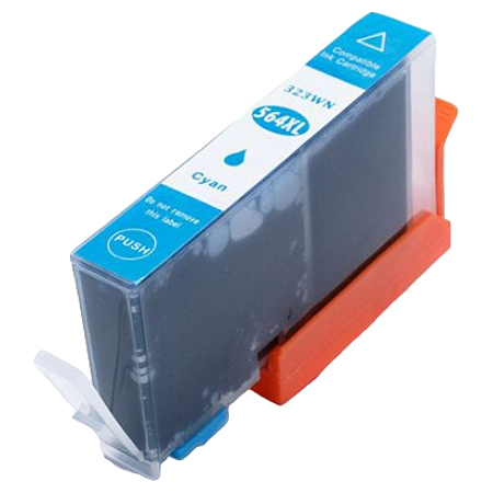 CARTUCHO DE TINTA COMPATÍVEL COM HP 564XL CIANO 14,5ML