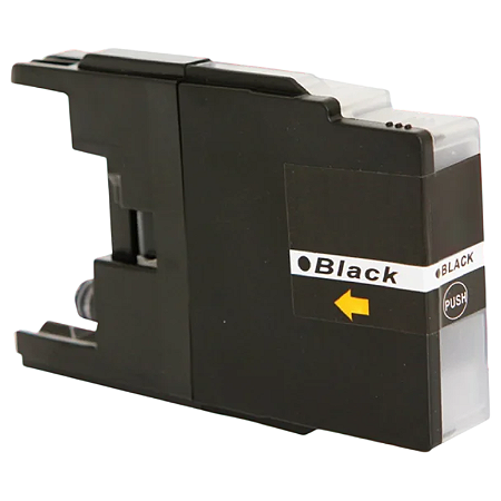 CARTUCHO DE TINTA COMPATÍVEL COM BROTHER LC73 LC75 LC1240 PRETO 18ML