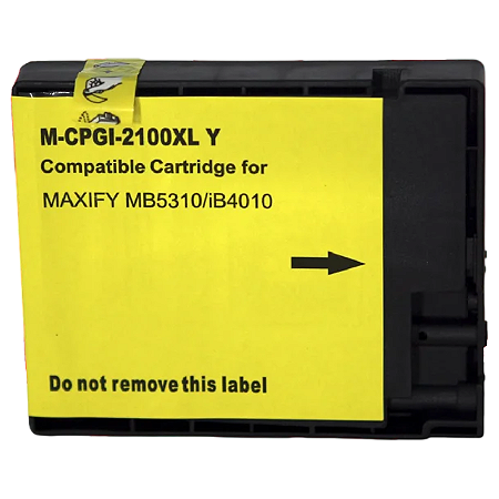 CARTUCHO DE TINTA COMPATÍVEL COM CANON PG2100XL AMARELO 25ML