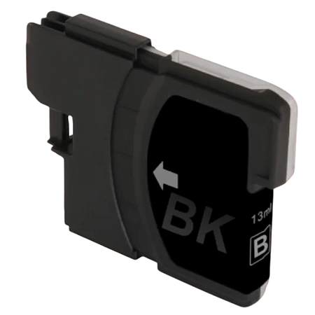 CARTUCHO DE TINTA COMPATÍVEL COM BROTHER BLC65 PRETO 16ML