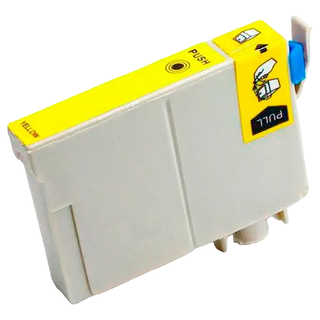 CARTUCHO DE TINTA COMPATÍVEL COM EPSON T1964 AMARELO 8ML