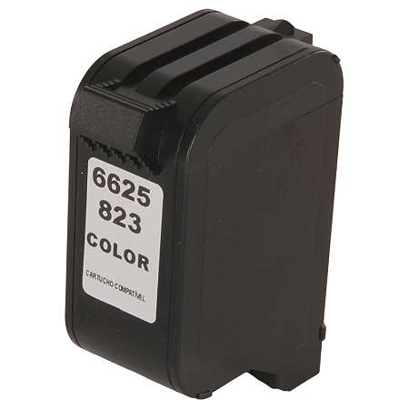 CARTUCHO DE TINTA COMPATÍVEL COM HP 1823 6625 COLORIDO 30ML