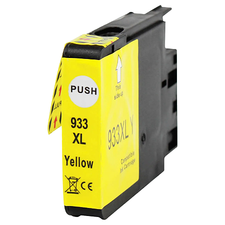 CARTUCHO DE TINTA COMPATÍVEL COM HP 933XL AMARELO 13ML