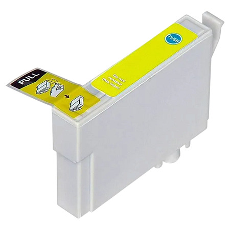 CARTUCHO DE TINTA COMPATÍVEL COM EPSON T1334 AMARELO 11ML