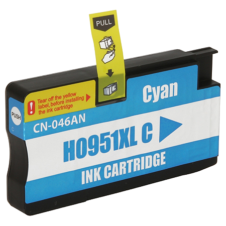 CARTUCHO DE TINTA COMPATÍVEL COM HP 951XL CIANO 20ML