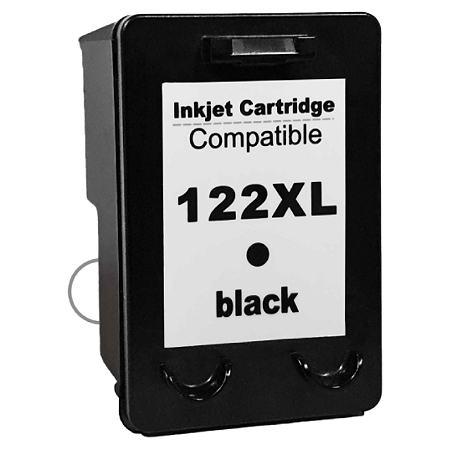 CARTUCHO DE TINTA COMPATÍVEL COM HP 122XL PRETO MICROJET 12ML